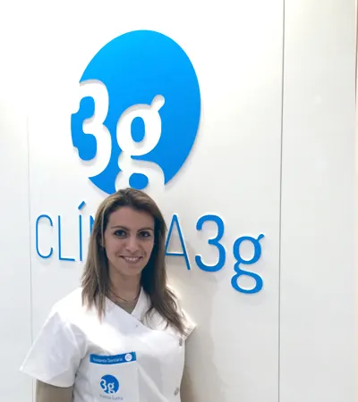Patrícia Cunha, assistente dentária da Clínica 3G